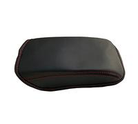 GRFIT Stylish and beautiful For VW For Passat B8 2018 Center Console Armrest Box Cover Hand Supports Cushion PU Leather Car Organizer Case (Color : Red lines 2016-2018)