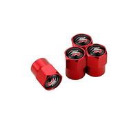GRFIT Tire Valve Stem Cap, 4Pcs Multicolor Aluminum Alloy for Truck, Passenger Car, Motorcycle, Bicycle - Dustproof, Universal Fit, Textured Finish