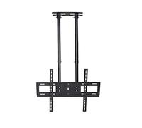 GRFIT TV Mount TV Ceiling Mount Bracket Telescopic Tilt Adjustable TV Stand Double Pole Single Screen Hanger for Most 60-100 Inch LED, LCD Flat Screen TVs TV Bracket