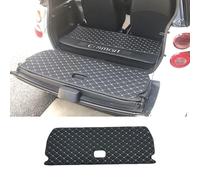 GRFIT Waterproof Leather Trunk Cover for Smart Fortwo 451 453 the Rear Door Mat Trunk Mat Tailgate Box Pad Anti-Dirty Interior Decoration Decoration Accessories,451