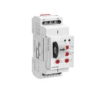 GRI8-06 AC DC Current Sensor Relay 2NO2NC 8A Current Monitoring Relay 24V-240V Wide Range Operating Voltage(GRI8-06B ACDCCurrent)
