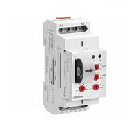 GRI8-06 DC Current Sensor Relay 18mm width 2CO 8A AC/DC Current Testing Relay 24V-240V Wide Range(GRI8-06B ACDCCurrent)