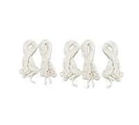 GRI9 Janeu Thread | 5 Pack | Pure Cotton Sacred Janoi Holy Threads | Upanayana Sanskara Janaeu Puja Thread | Spiritual Janeva for Hindu Pooja and Brahmin Rituals Puja Ceremony (White)