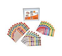 Gribouill'Art COF1 Stickers, Multi-Colour, 1408