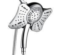 GRICH 2.5GPM Shower Head with Handheld Spray Combo: 2 in 1 Rainfall Shower Heads high Pressure & Handheld Shower Head, 9 Spray Modes/Settings Detachable Shower Head with 60 Inch Hose