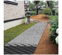 grid， 4 Inch Thick Geogrid Retaining Wall Reinforcement Mesh With 10 Pieces 5/6/7/8/9/10 M Long Rolls(2in High,3.2x10ft/1x3m)