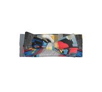 Grid CityPatterned bow headband, baby hair accessory, suitable for babies aged 0-6 months or everyday wear