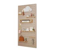 Grid Display Rack Grid Panel For Retail Display floor standing Flat Panel Display Stand Standing Gridwall Metal Mesh Mobile Storage Rack Freestanding，Pegboard Wall Organizer Panels 18mm Thi