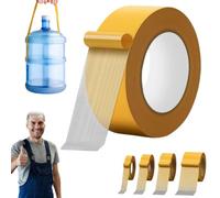 Grid Double-Sided Tape,Waterproof Strong Grid Double-Sided Tape Heavy-Duty,Adhesive Mesh Magic Tape Tear-Resistant Hight Adhesion Removable No Residue for Curtains, Carpets, Crafts and Home Repairs