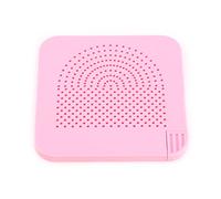 Grid Guide Roll Quiller Grid Quiller Quilling Guide Tool with Stainless Steel Pins Storage Draw for DIY Paper Craft Card Packaging Decoration Pink Blue (Roseate)