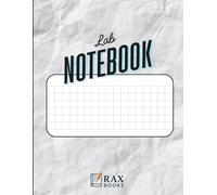 Grid Lab Notebook: 8.5 x 11 in | 150 Pages | Big Grid 2 squares per inch | Includes Weekly Planner, Protocol Log, Conversion Tables and Table of ... | Perfect for STEM students and Professionals
