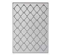 Grid Metal Die Cut Stencil Exquisite Multifunction Embossed Knife Shape Template Card Making Decorative Stencil