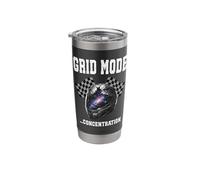 Grid Mode...Concentration Racing Driver Track Days Start Lap Stainless Steel Insulated Tumbler