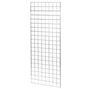 Grid Panels - 4ft, 5ft, 6ft, Chrome, Black & White - Shop Fittings, Retail Display (E3+) (Chrome, 5ft / 1525mm)