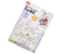 Grid Storage Cube Connectors - Sturdy Easy-Install | Cube Organizer Grid Connectors - For Bedroom Living Room Home Dorm Toy Cases Animals Crate Closet Organization