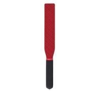 Grid Textured Spanking Paddle with Frosted Handle Beat Ass BDSM Silicone Paddle Flirt Toy for Sex Restraint Bondage Game