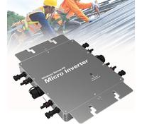 Grid Tie Micro Inverter with Smart WiFi Control, Waterproof IP65, Automatic Power Identification for Outdoor Solar Systems