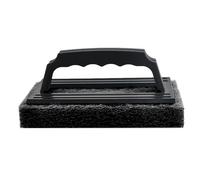 Griddle Cleaning Scrubber - Heavy Scouring Brush, Ergonomic Handle Cleaner | Barbecue Kitchen Cleaning Tool Kit, Cast Iron Cookware Maintenance Solution with Pad Holder for Oven Grate surfaces