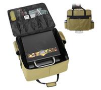 Griddle Cover Bag for Blackstone 17/22 Inch Griddles - Waterproof wear-Resistant with Ample Compartments, Large Capacity to Hold Grills with Hood, Stand & Grill Accessories