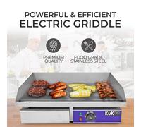 MonsterShop Kukoo 50Cm Electric Griddle Bbq Griddle Countertop Griddle Commercial Griddle