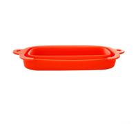 Griddle Grease Cup Liner Set of 2 Reusable Silicone Drip Tray Inserts Dishwasher Safe Heat Resistant Foldable Design