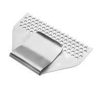 Griddle Grease Gate | Heat-Resistant Rear Food Filter Mesh Blocker | Stainless Steel Griddle Accessories for Indoor Outdoor BBQ, Grill Splatter Guard, Oil Splash Protection