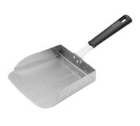 Griddle Scoop Flat Top Food Shovel for Griddle 15'' Stainless Steel Smash Burger Spatula Scraper Large Spatula Tool for Stir Fry and Move Food Scoop
