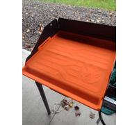 Griddle Silicone Mat for Camp Chef Single Burner Griddle 14 in. x 16 in, Heavy Duty Food Grade Silicone Mat with Handles on Both Sides, Protects Griddle from Rodents, Insects, Debris, and Rust