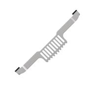 GRIDDLE SPATLE HOLDER, GREASE GATE SPATLE HOLDER | Mesh Screen Grease Gate - Magnetic Stainless Steel Grill Tool Cutlery Rests Blocks Meat from Falling in Rear Oil Trap
