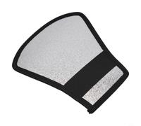 Gridva 2-in-1 Silver White Camera for flash Diffuser Softbox Reflector | with Bayonet for Professional Portrait for lighting 11x18x20cm Compact