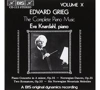 Grieg: Complete Piano Works, Vol.10