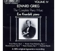 Grieg, E. - Poetic Tone-Pictures/Sonata Piano/&