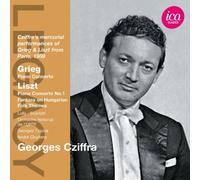 Grieg/ Liszt: Piano Concertos (Paris 1959) (Georges Cziffra/ Orchestre National de l'ORTF/ Georges Tzipine/ Andr?? Cluytens) (ICA Classics: ICAC 5079) by Georges Cziffra (2012-09-27)
