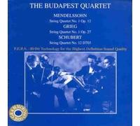Grieg/Mendelssohn/Schubert: Quartets