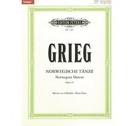 Grieg: Norwegian Dances, Op.35 (Piano Duet), Urtext edition, EP11307