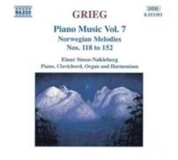 GRIEG/NORWEGIAN MELODIES/STEEN-NOKLEBERG: PIANO MUSIC 7 - CD