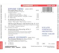 GRIEG: OLD NORWEGIAN ROMANCE; NORWEGIAN DANCES; SVENDSEN: TWO ICELANDIC MELODIES