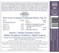 GRIEG: PEER GYNT (COMPLETE INCIDENTAL MUSIC) NEW CD