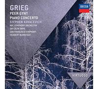 Grieg: Piano Concerto; Peer Gynt (Virtuoso series)