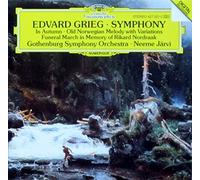 Grieg: Symphony, In Autumn,Old NOrwegian Melody, Funeral March/ Neeme Jarvi