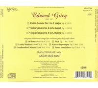 GRIEG: THE VIOLIN SONATAS NEW CD