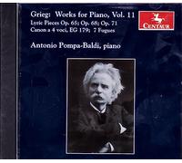 Grieg: Works For Piano, Volume 11