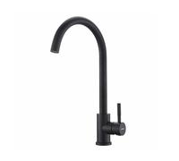 GRIFEMA G4008B Kichen Tap, High Spout Sink Mixer, Stainless, Black