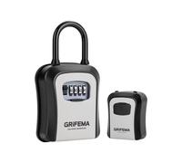 GRIFEMA GA1003-2 Key Safe Box, 9.5 cm (W) x 11.5 (L) x (H), Grey