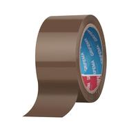 GRIFEMA GA4004-1 Brown Low Noise Packing Tape 1 Roll Strong Heavy Duty Parcel Tape Strong Adhesive Sellotape Industrial Duty Cellotape for Packing Boxes, Moving House(5CM X 66M)