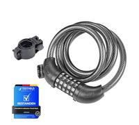 GRIFEMA GAK1203-12 Anti-Theft Bike Lock, Black/White
