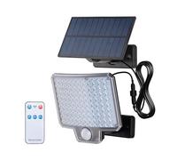 GRIFEMA GD201 Solar Lights Outdoor Garden, Split Solar Security Lights Outdoor Motion Sensor, Solar Powered, Waterproof IP65, 3 Mode, 108 LED for Garden, Yard, Pathway, Black