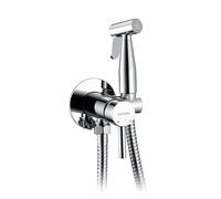 GRIFEMA Hand-Held Portable Bidet, Bidet Attachment for Toilet UK, Bidet Sprayer Set for Hot and Cold Water, WC Shower Kit, Chrome, G154-1