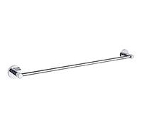 GRIFEMA IBIZA-G30101 Bathroom 60CM Single Towel Bar, Wall Mounted Brass Towel Rail, Chrome