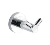 GRIFEMA IBIZA-G32105 Double Robe Hook,Wall Mounted Coat or Towel Hook for Bathroom or Home, Chrome